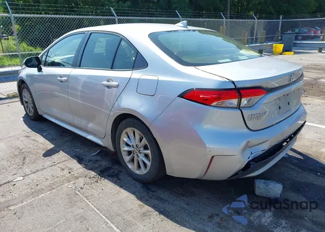 2021 Toyota Corolla Le z USA, uszkodzony, nr VIN JTDVPMAE5MJ139687